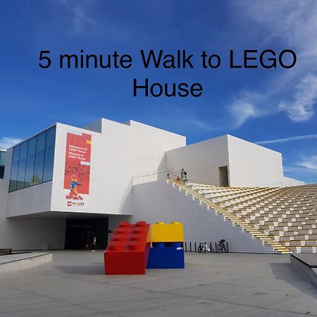 5 Minute Walk To Lego House - 50M2 Cozy Apartment- D Unit Billund Ngoại thất bức ảnh